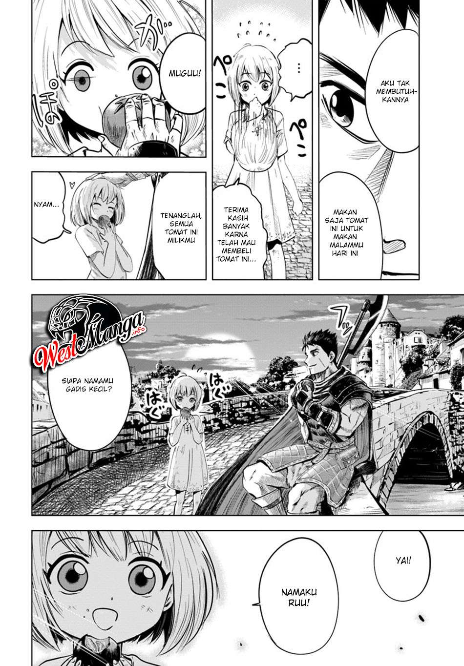 Oukoku E Tsuzuku Michi Chapter 04.2 Bahasa Indonesia